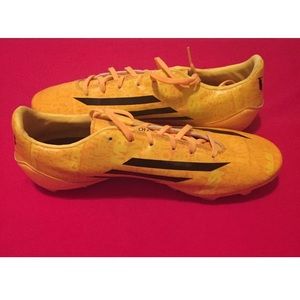 Adidas Yellow FLO Soccer Shoes/Cleats Mens 10.5